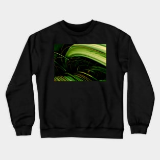 Fractals... 138... Green... Crewneck Sweatshirt